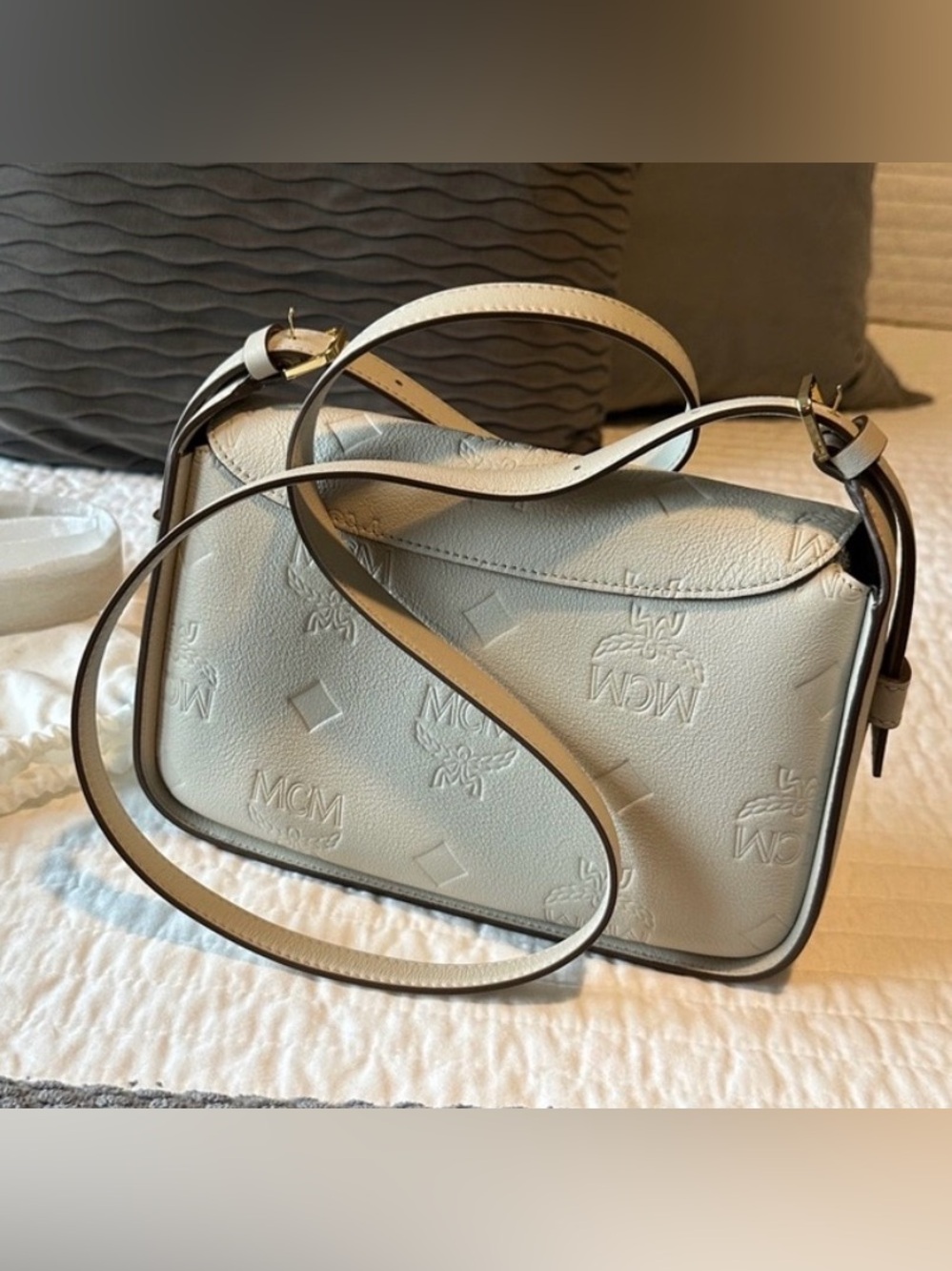 MCM embossed Crossbody or Shoulder bag